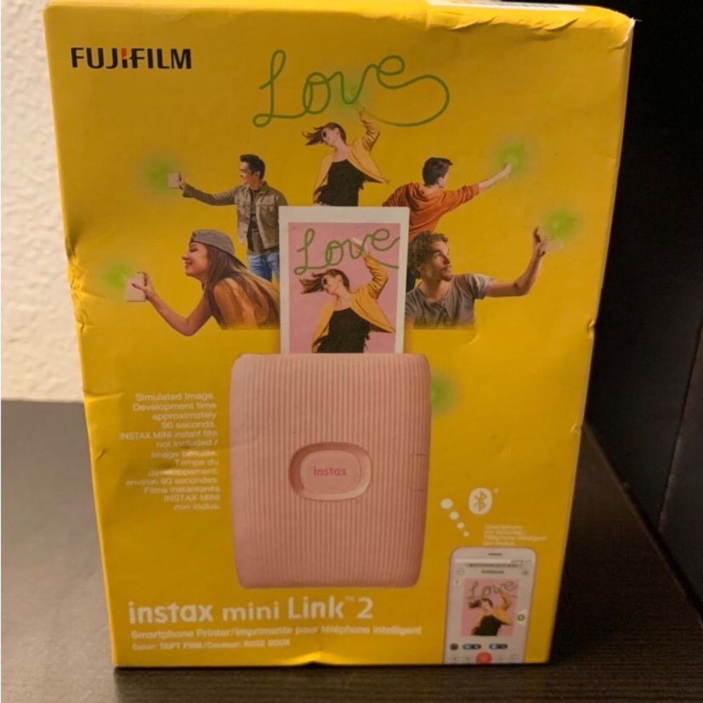 FujiFilm Instax Mini Link 2 (Bluetooth Polaroid Printer) (New)